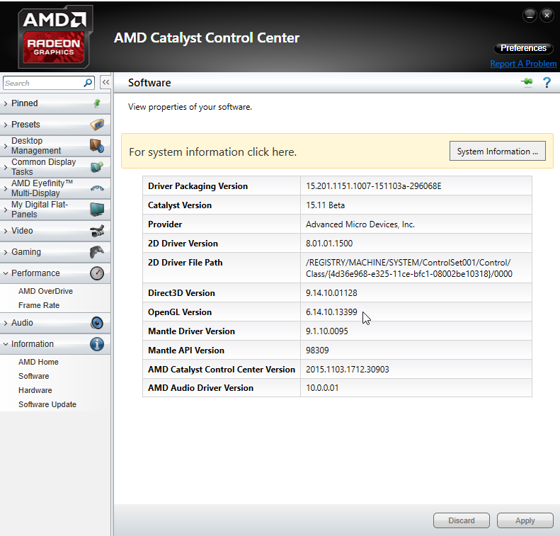 Amd discount catalyst 15.7